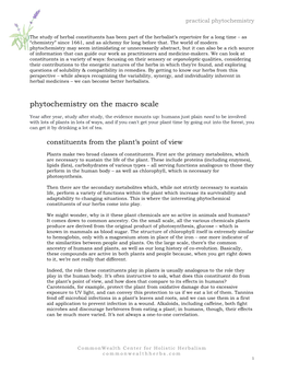 Practical Phytochemistry