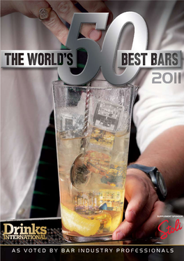 The 2011 World's 50 Best Bars List Has Been Published