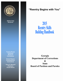 2015 Reentry Skills Building Handbook