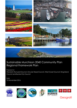 Sustainable Murchison – Community Plan 2040