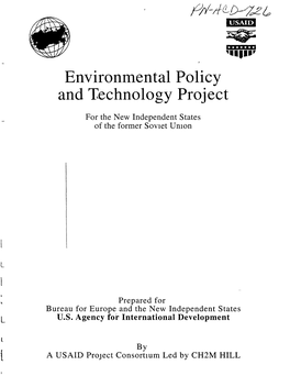 Environmental Policy and Technology Project