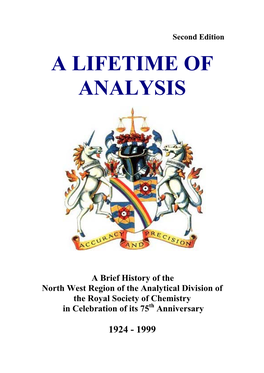 A Lifetime of Analysis