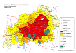 Gebietskategorien Der Region München