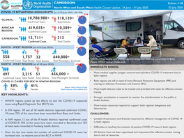 CAMEROON Bulletin # 08