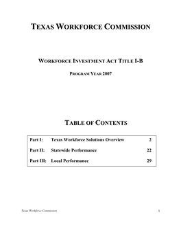 Texas Workforce Commission 1