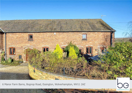 6 Manor Farm Barns, Bognop Road, Essington, Wolverhampton, WV11