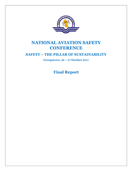 National Aviation Safety Conference 2017 Final Report