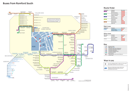 Buses from Romford South