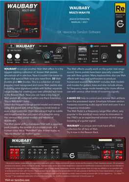 Waubaby Multi-Wah Fx