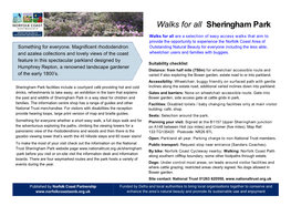 Walks for All Sheringham Park