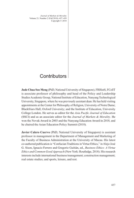 Contributors