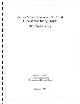 2002 Angler Survey