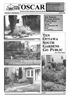 TEN OTTAWA SOUTH GARDENS Go PUBLIC