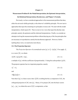 The Density Operator