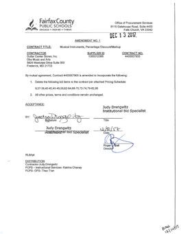 Amendment 1 Page 2 of 8 PRICING SCHEDULE *Changes Are in Bold