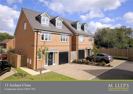 13 Archers Close Coopersale, Essex CM16 7FG