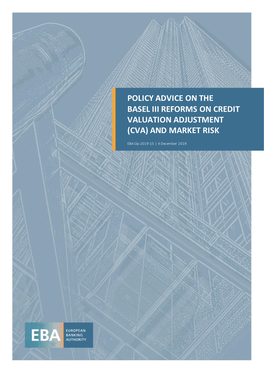 Policy Advice on Basel III Reforms
