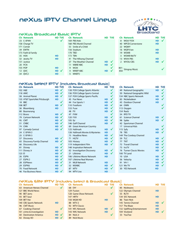 TV Lineups Fall 2017 Web.Xlsx