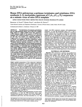 Synthesis 2-14 Nucleotides Upstream of C2A12(C2-3/T2)