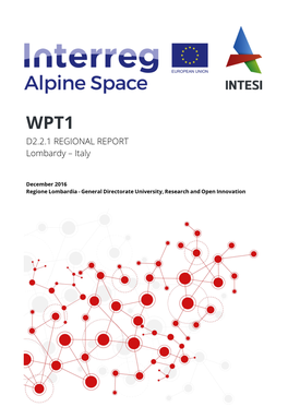 D2.2.1 REGIONAL REPORT Lombardy – Italy