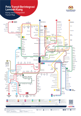 Peta Transit Berintegrasi Lembah Klang V12 FA