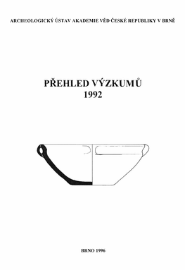 Prehled Vyzkumu 1992