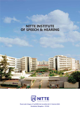 Nitte Institute of Speech & Hearing