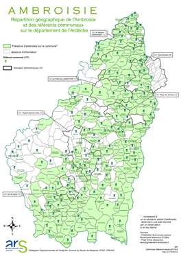 Consulter Les Communes AVEC Référents