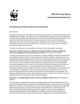 WWF GEF Project Agency