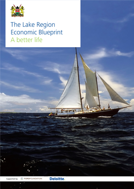 The Lake Region Economic Blueprint a Better Life