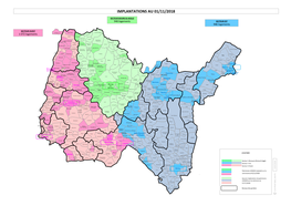 Implantations Au 01/11/2018