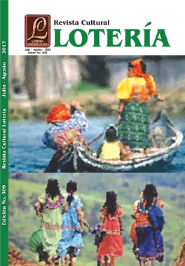 Lotería Publicación Cultural Requisitos Establecidos Para Todos Los Trabajos a Publicarse En La Revista Cultural Lotería