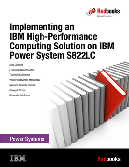 Implementing an IBM High-Performance Computing Solution on IBM Power System S822LC