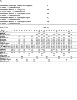 View Timetable