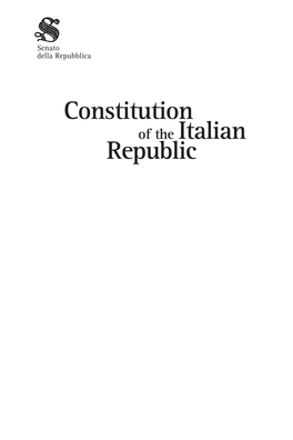 Italian Constitution Shall Be Entitled to the Right of Asylum Under the Conditions Established by Law