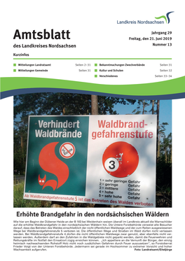 Amtsblatt Des Landkreises Nordsachsen, 21