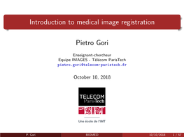 Introduction to Medical Image Registration