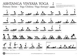 ASHTANGA VINYASA YOGA Primary Series