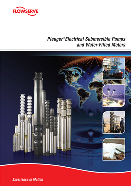 Pleuger® Electrical Submersible Pumps and Water-Filled Motors