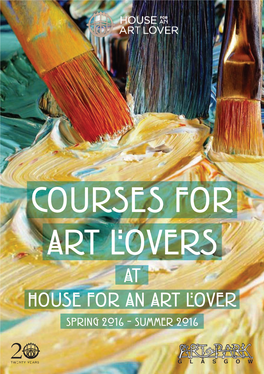 Courses for Art Lovers