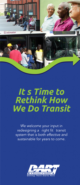 It's Time to Rethink How We Do Transit