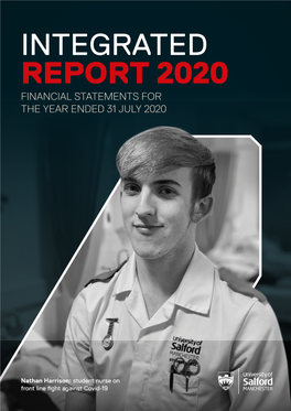 Integrated Report 2020 Financial Statements for the Year Ended 31 July 2020