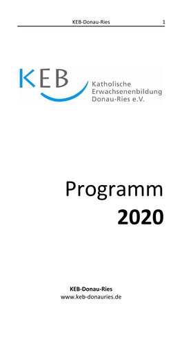 Programm 2020