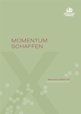 Momentum Schaffen