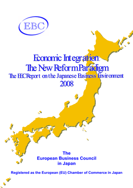 Economic Integration : the New Reform Paradigm