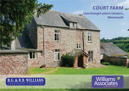 COURT FARM Llanvihangel-Ystern-Llewern, Monmouth