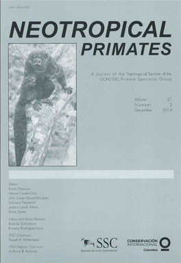 Neotropical Primates 19(1), June 2012