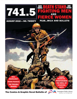 FIGHTING MEN and Julian Voloj Thomas Campi 741.5 Shuster FIERCE WOMEN Joe Shuster AUGUST 2018 — NO