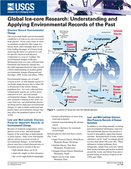 Global Ice-Core Research: Understanding and Applying Environmental Records of the Past
