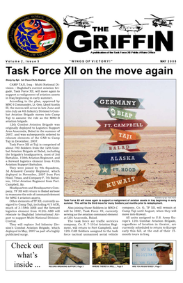 Task Force XII on the Move Again Story by Sgt